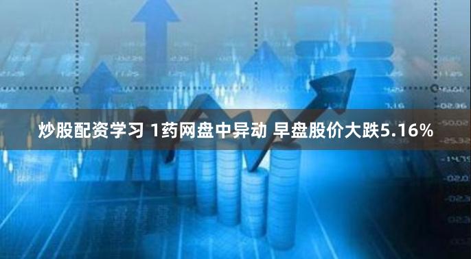 炒股配资学习 1药网盘中异动 早盘股价大跌5.16%